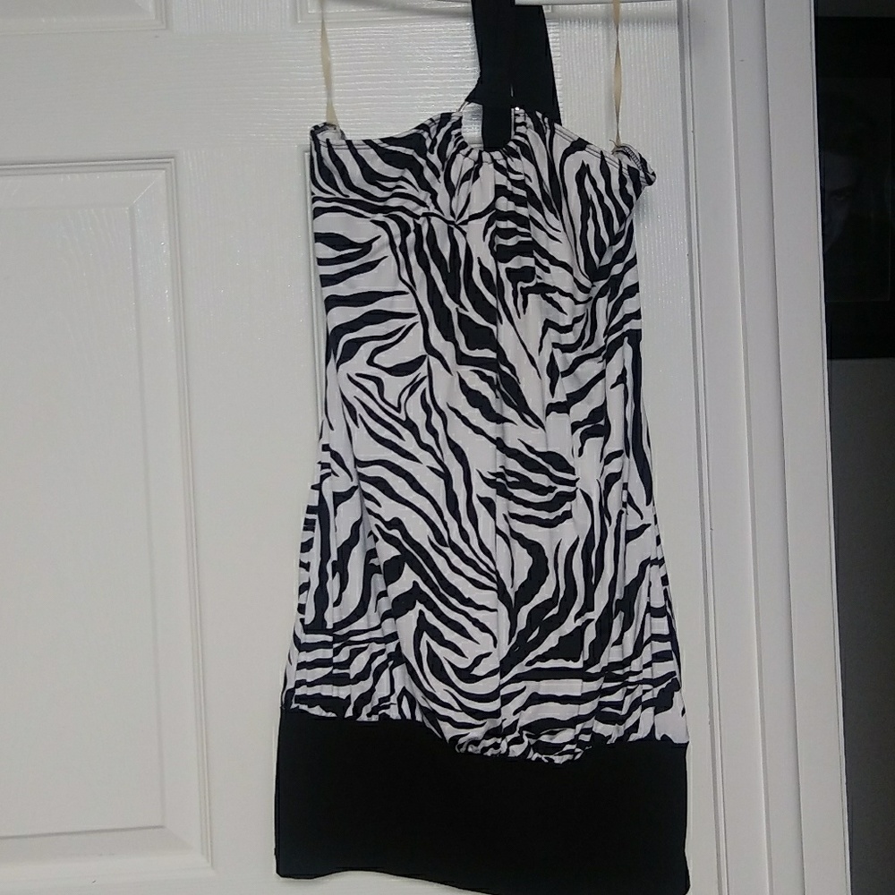 Voice zebra tunic
